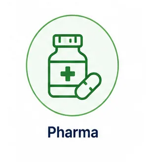Pharma industry icon